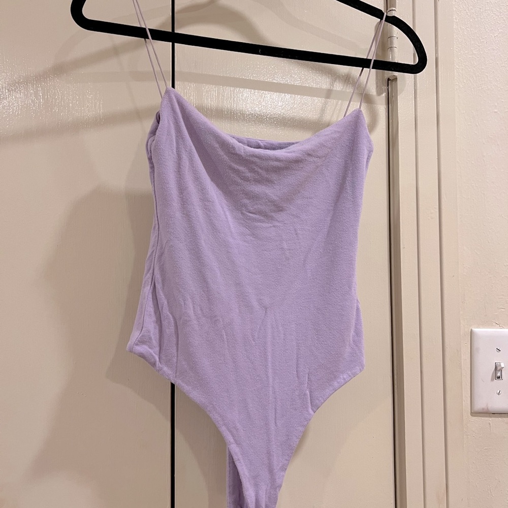 purple bodysuit size small